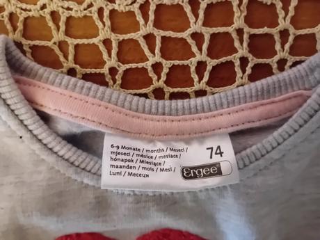 Rozkošné bavlnené tričko, ergee,74