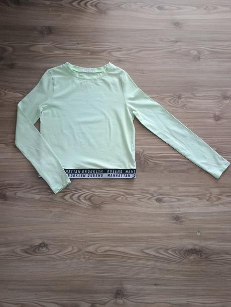 Tričko crop top hm 146-152, h&m,146