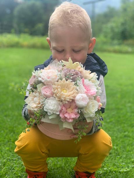 Mydlova kytica gratulačná, 