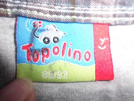 Košeľa s tričkom, topolino,86