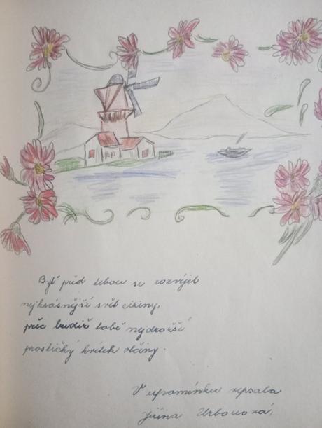 2 retro pamätníčky, 