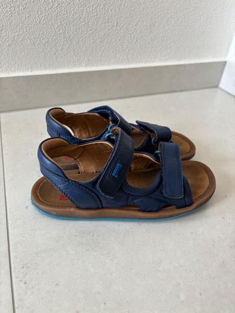 Kožené sandale camper bicho kids - blue, camper,31