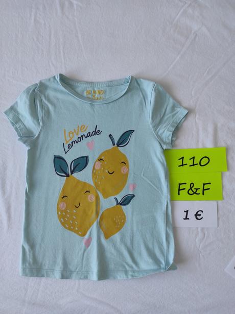 Tričká krátky rukáv, rôzne, sinsay,110