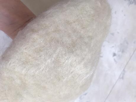 Teplá bareta s vlasom, l