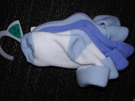 3 x frote ponozky 6-12 mesiacov, f&f,74