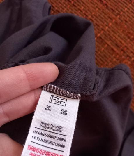 Tričko ldhy rukáv f&f, f&f,74