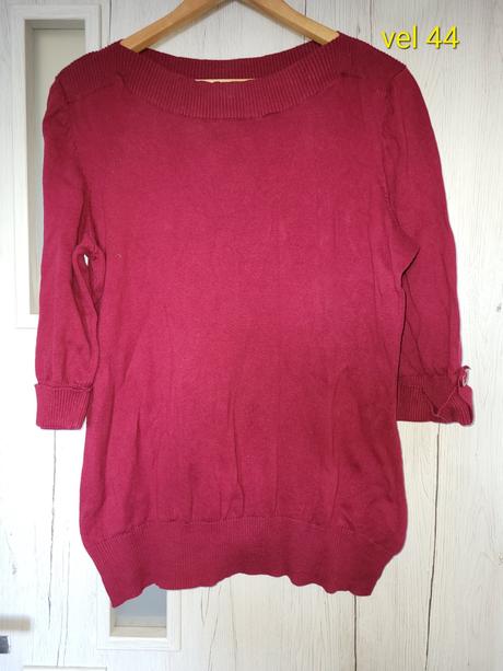 Svetrikove tricko 3/4 rukav, 44