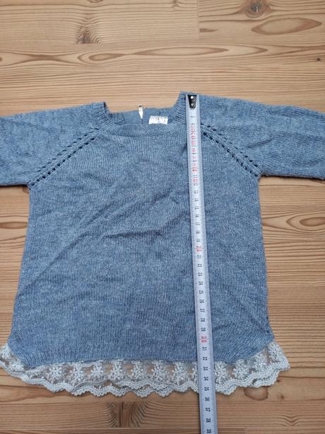 Elegantny svetrik s cipkou, f&f,86