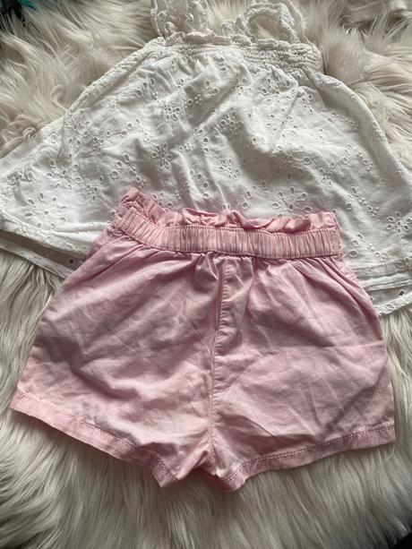 Šortky s naberaným pasom, f&f,98