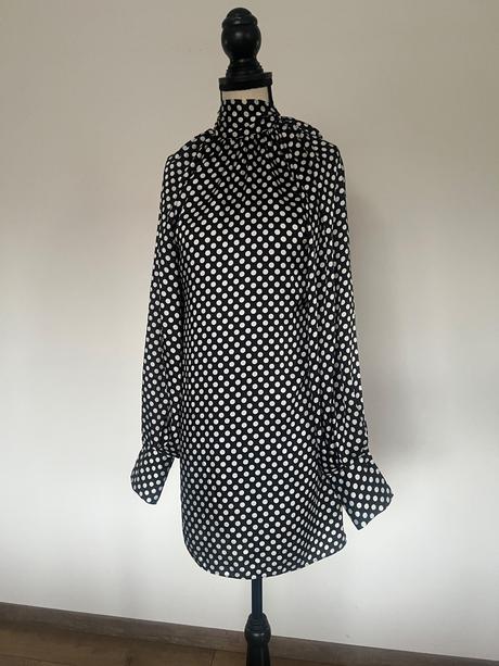 Bodkované šaty, zara,s