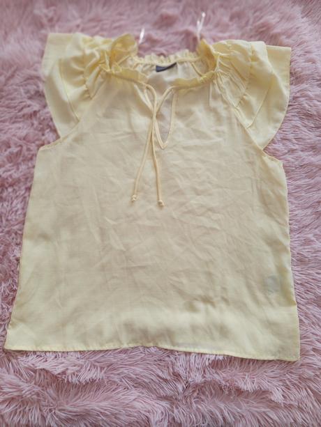 Žltá bluzka, c&a,40