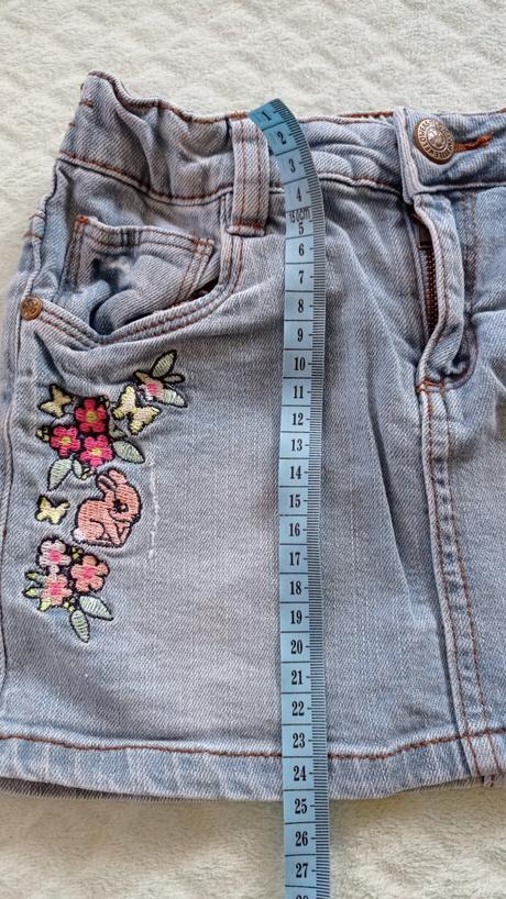 Vysivana riflova sukňa, kiki&koko,122