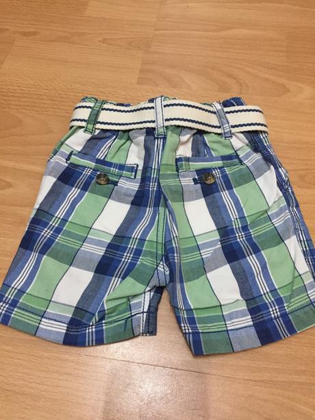 Kraťasy s opaskom, h&m,68