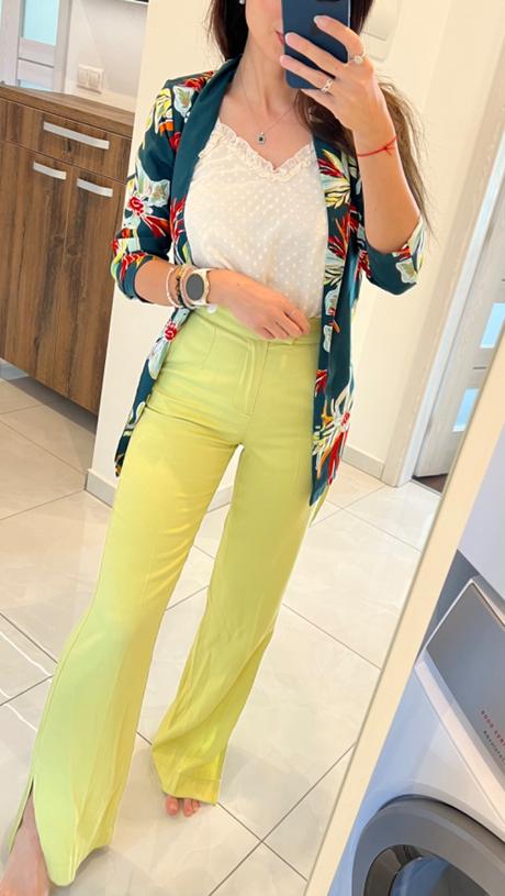 Letné široké nohavice, bershka,xs