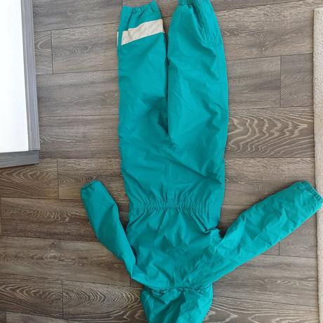 Green cotton zimná kombinéza, 134