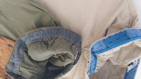 Šortky 116/122 - 3ks, h&m,122