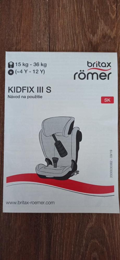 Britax römer kidfix iii s, britax