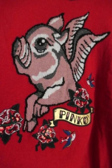 Pinko original bavlneny, kvalitny svetrik vel. m, pinko,m