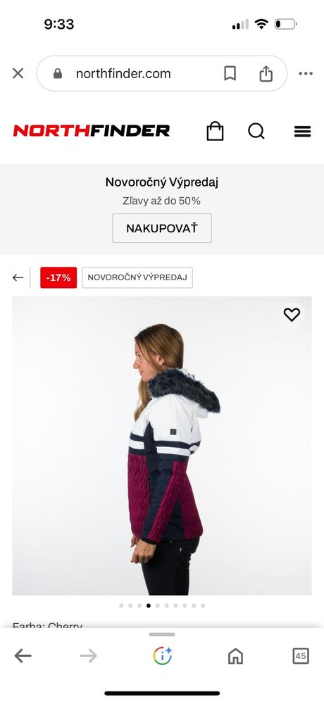 Predám northfinder zimnú bundu novú, northfinder®,l