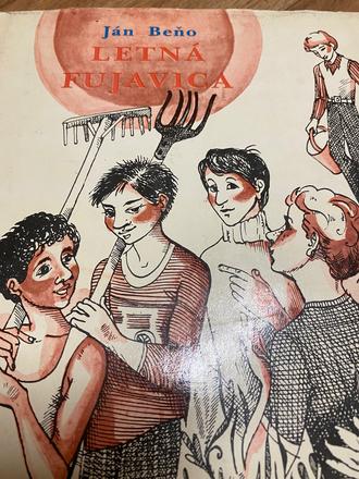 Retro stará kniha ján beňo letná fujavica 1978,