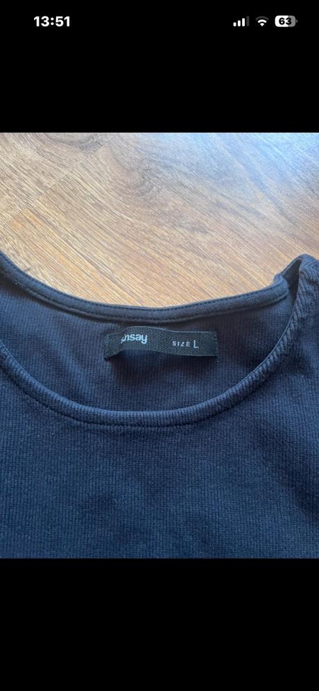 Šaty čierne, sinsay,l