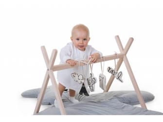 Childhomme drevená hrazda natural,