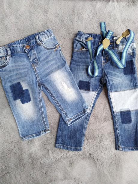 Chlapčenské rifle, h&m,80