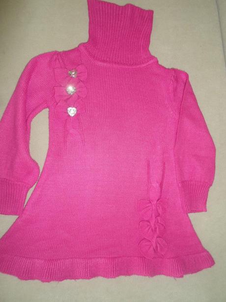 Úpletové rolákové  šatôčky, st. bernard,86