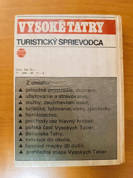 Vysoké tatry - turistický sprievodca (1980), 