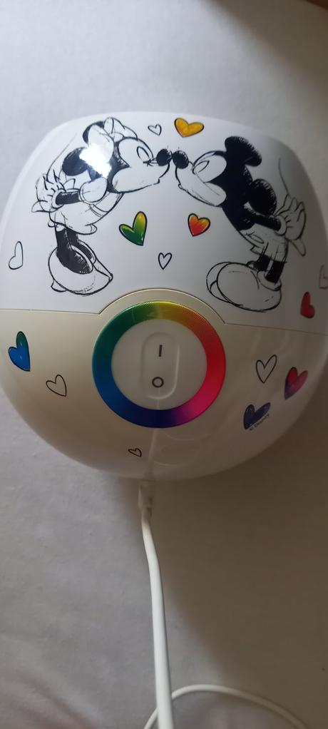 Lampa philips masíve mickey mouse,