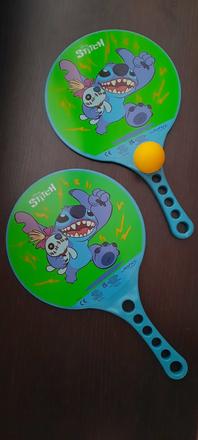 Rakety stitch s loptickou,