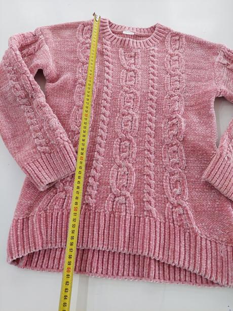 Mäkučký teplý predĺžený pulóver, f&f,152