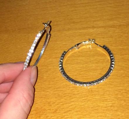 Štrasové náušnice, 