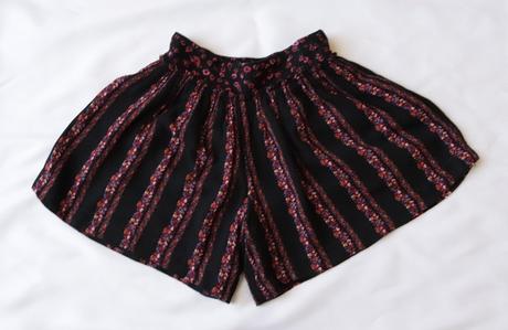 Sukňové kraťasy, zara,122