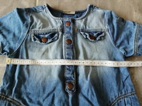 Rifľové šaty next v 104, 4-5 r.,výšivka, next,104