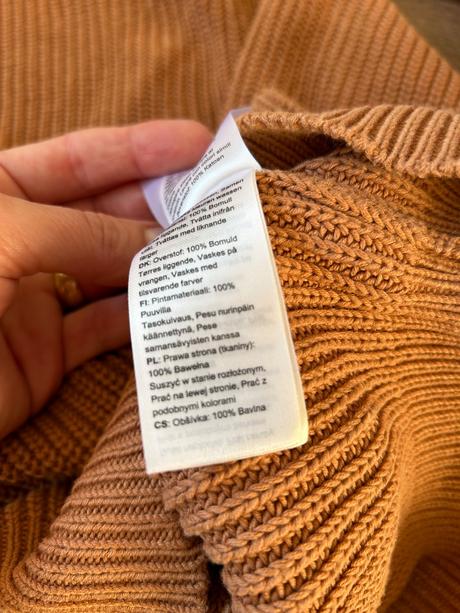 Sveter veľkosť s, s