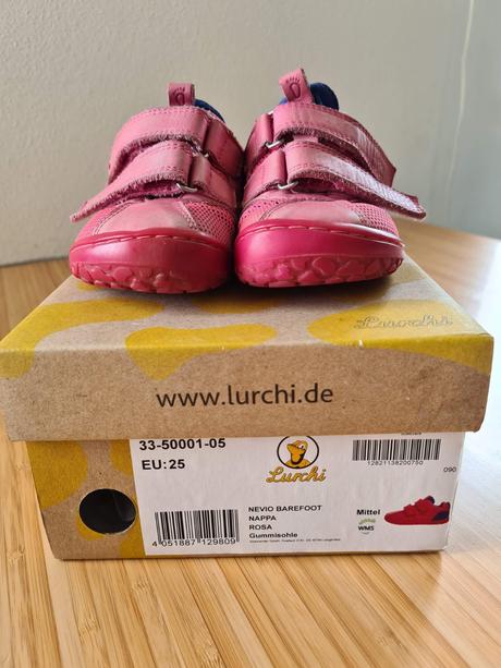 Lurchi barefoot tenisky, lurchi,25
