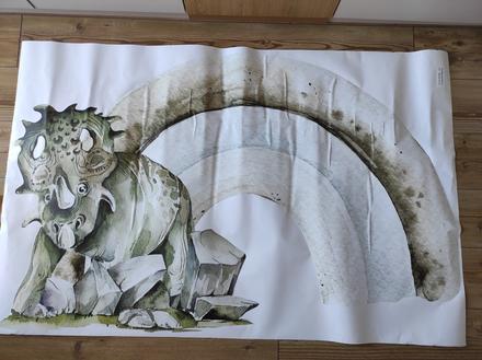 Nálepka inspio dinosaurus, 