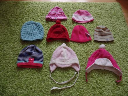 Čiapky hm a iné značky, 86–98