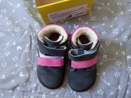 Zimne kozene topanky barefoot jonap, jonap,22