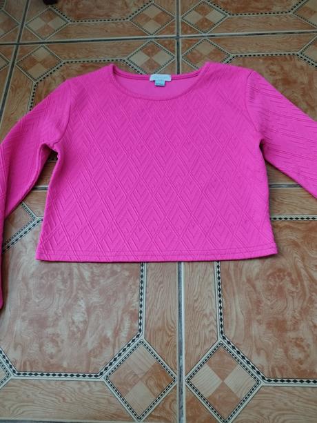 Crop top krikľavej farby, river island,134