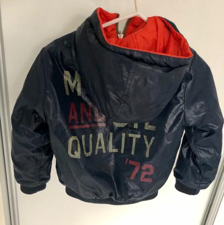 Bunda obojstranná, benetton,122