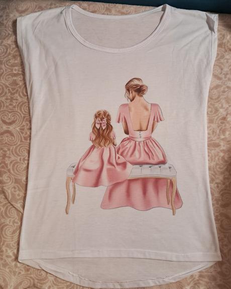 Letne tricko pre maminku s dcerou m, m