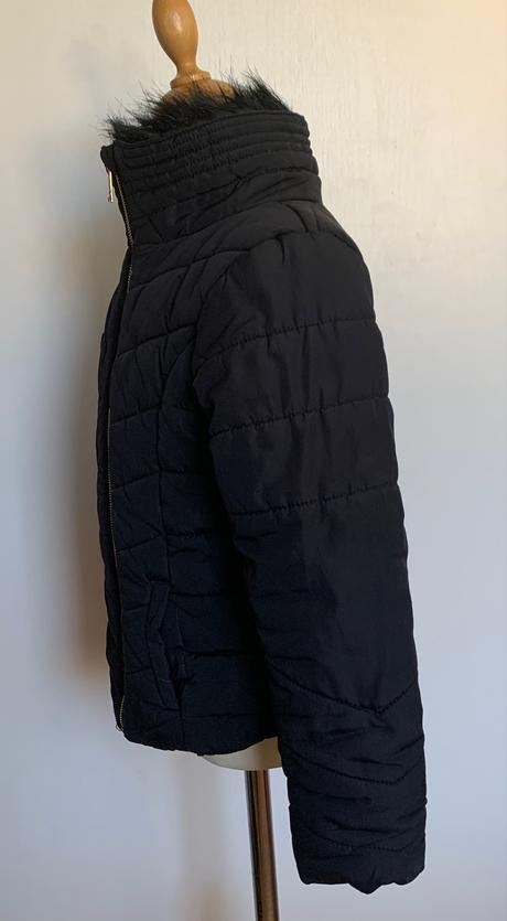 H&m čierna dievčenská vetrovka, h&m,134