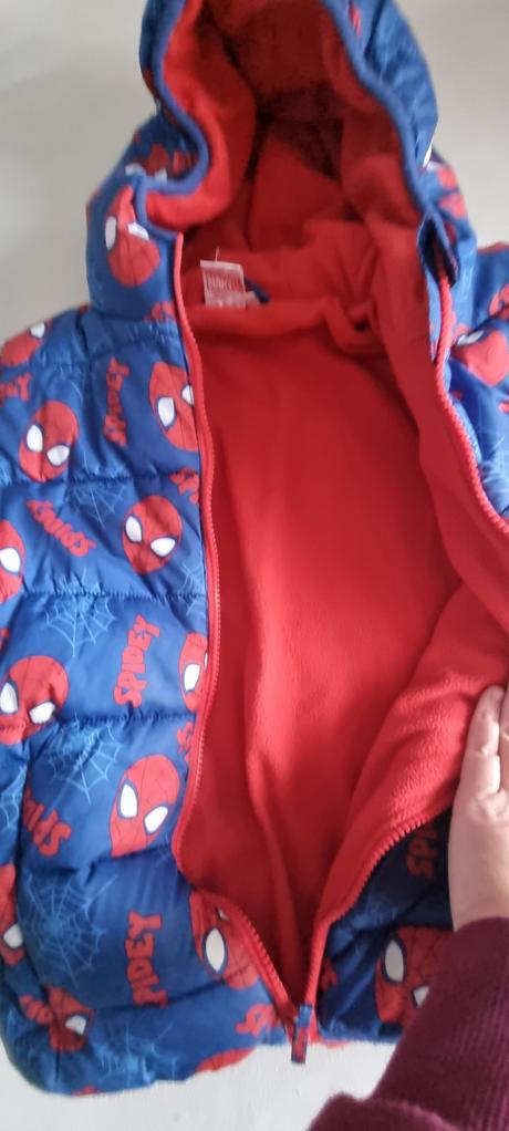 Zimná bunda spiderman, marvel,134
