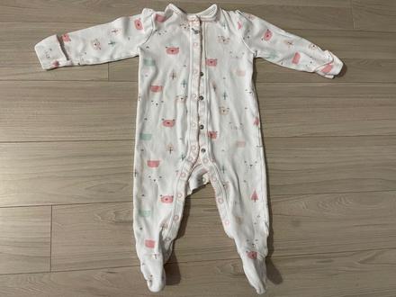 Pyžamko overal s medvedíkmi, f&f,74