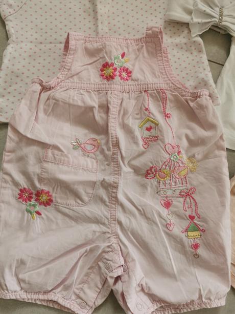 Mix oblečenia pre dievčatko v. 74, 68–80