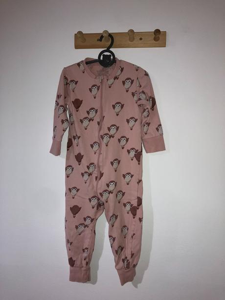 Pyžamo - overal - sovičky, lindex,92