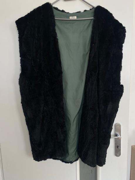 Kožušinová vesta, s