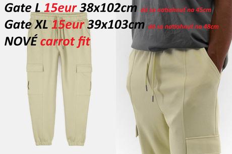 Tepláky hm, tepláky gate, tepláky reebok, l